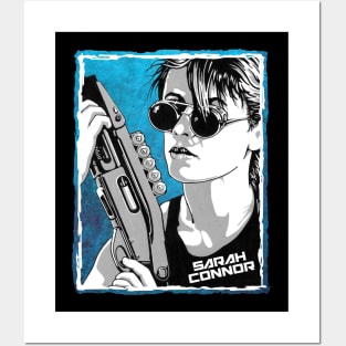 Sarah Connor from The Terminator Posters and Art